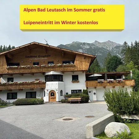 W3 Haus Ganghofer Apartment Leutasch Exterior photo
